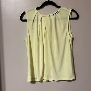 Express Sleeveless Blouse Lemon Zest